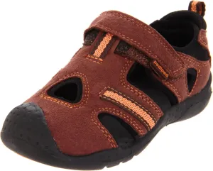 pediped Flex Amazon Sandal (Toddler/Little Kid),Dark Brown,20 EU (5 M US Toddler)