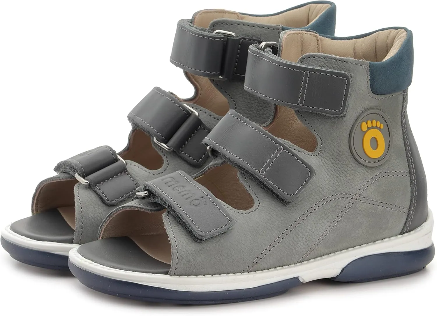 Pedro Corrective Orthopedic High-Top AFO-Like Leather Sandal