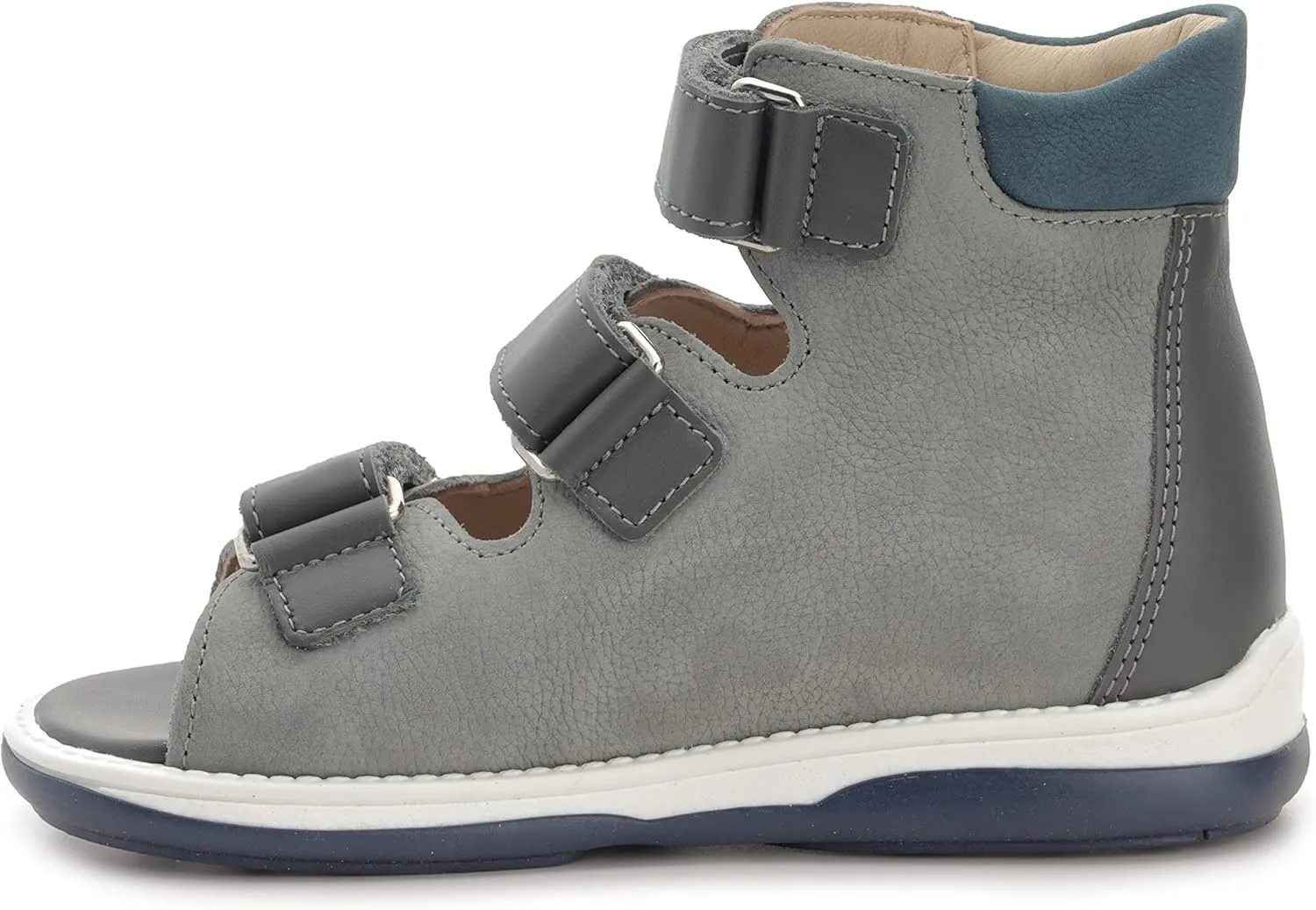 Pedro Corrective Orthopedic High-Top AFO-Like Leather Sandal