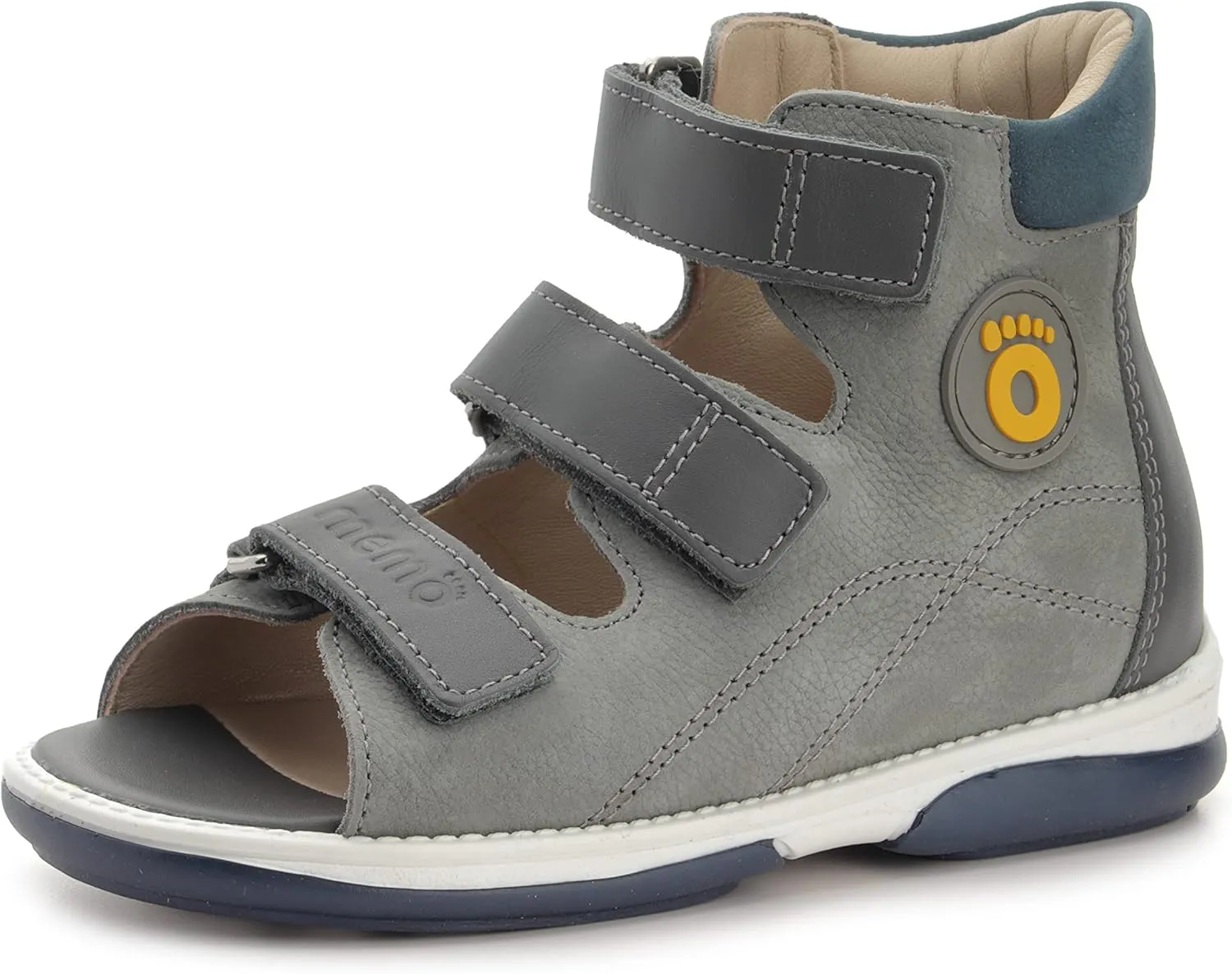 Pedro Corrective Orthopedic High-Top AFO-Like Leather Sandal