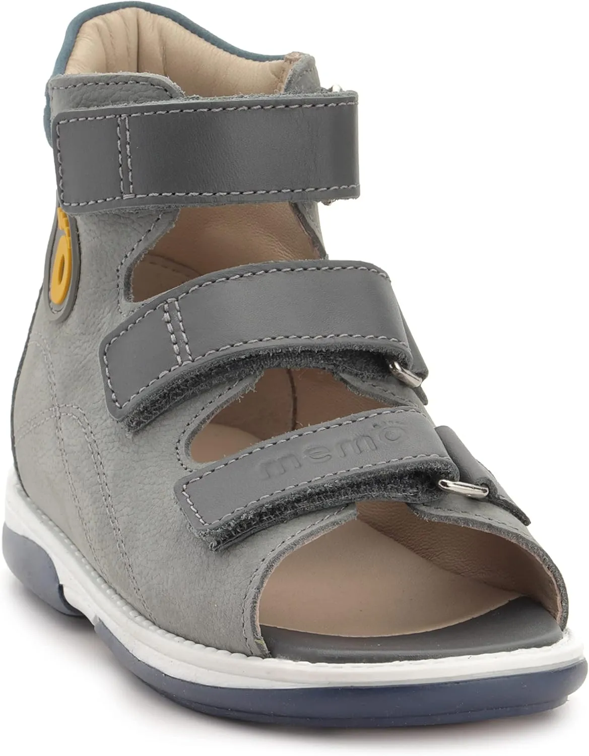 Pedro Corrective Orthopedic High-Top AFO-Like Leather Sandal