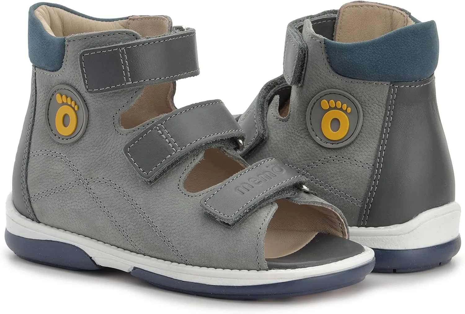 Pedro Corrective Orthopedic High-Top AFO-Like Leather Sandal