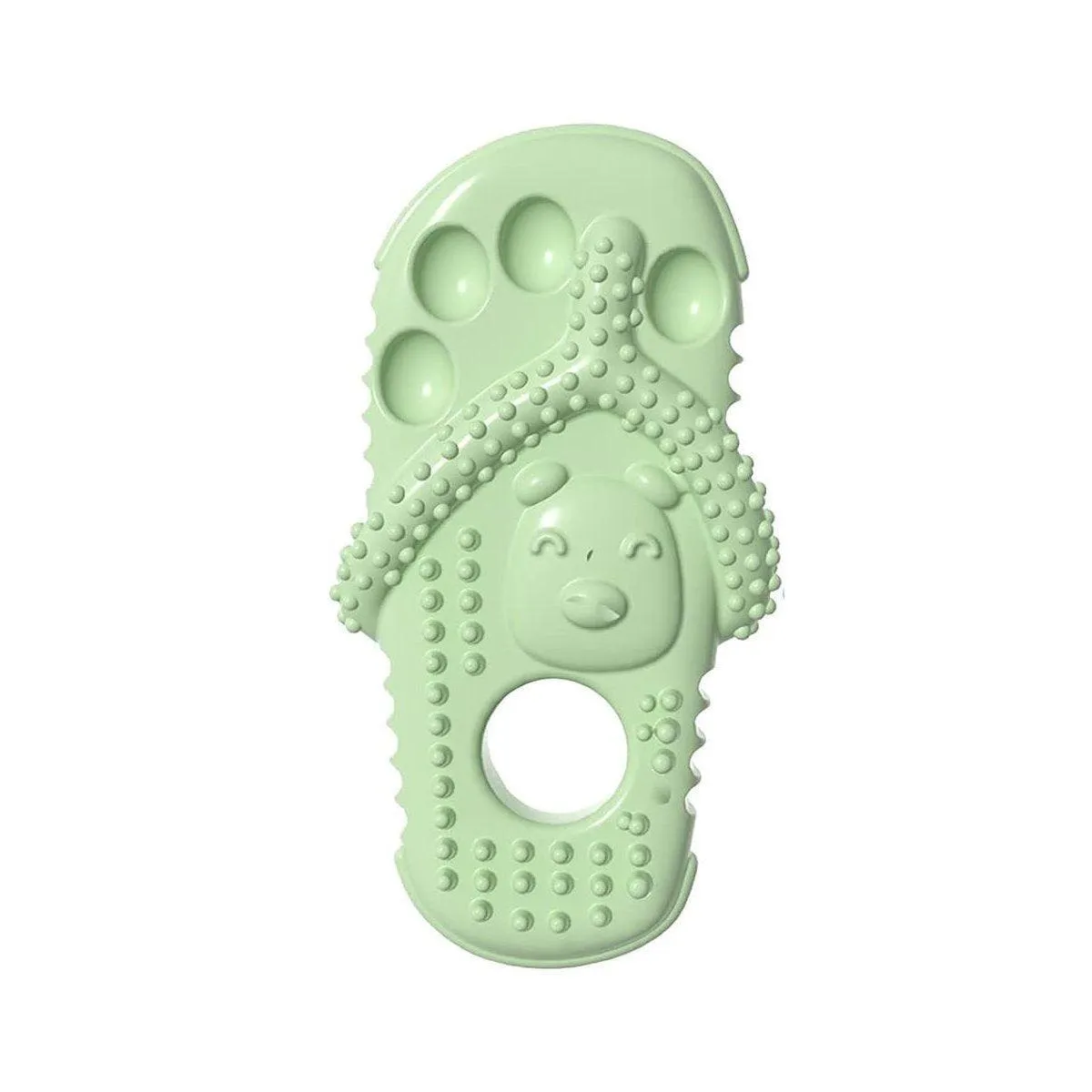 Pet Dog Chew Toy Slipper Shape Teething Durable Puppy Play Training