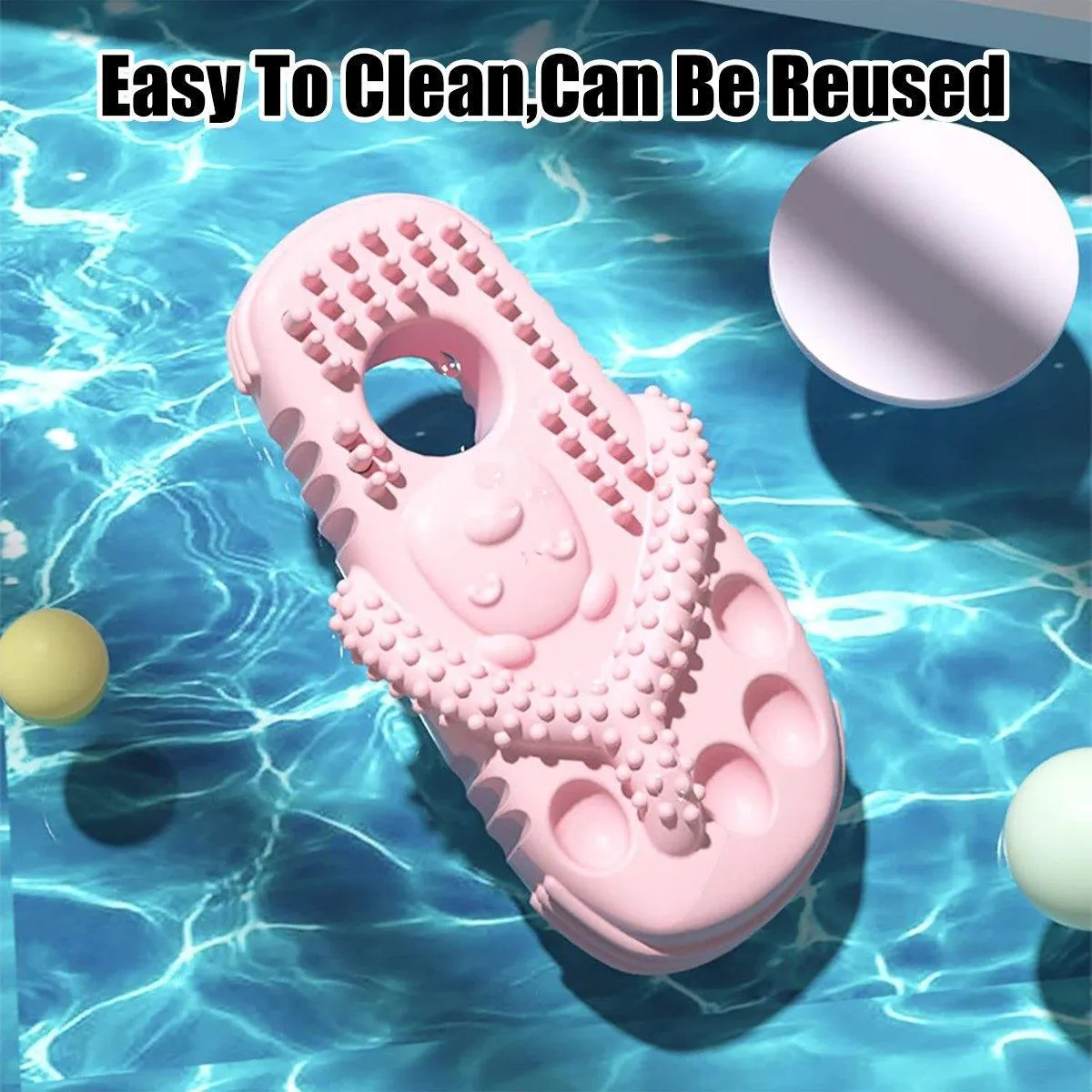 Pet Dog Chew Toy Slipper Shape Teething Durable Puppy Play Training