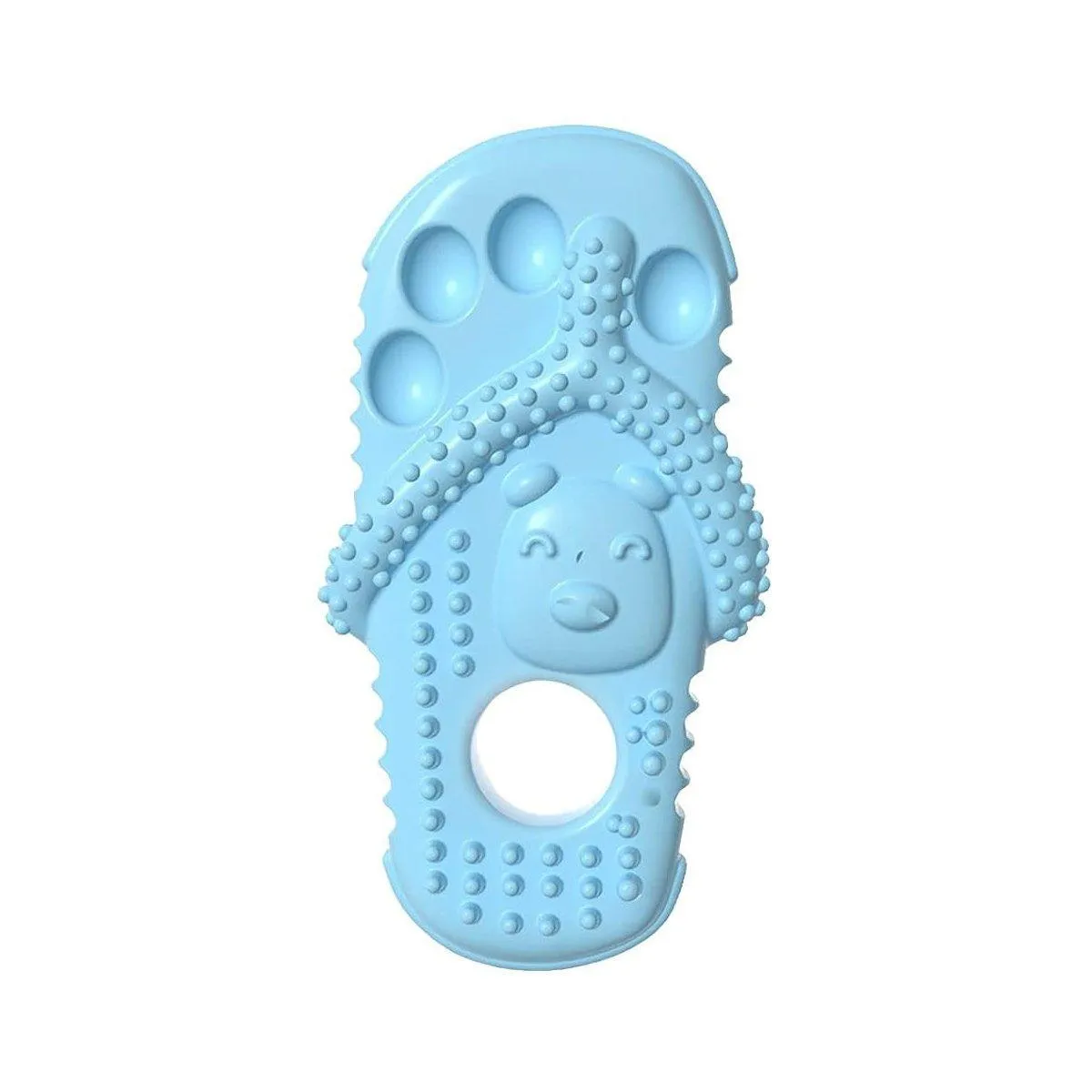 Pet Dog Chew Toy Slipper Shape Teething Durable Puppy Play Training