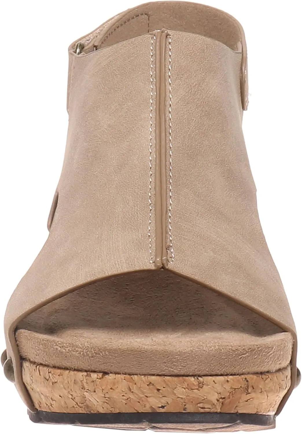 Pierre Dumas Women's Chantal-25 Wedge Platform Backstrap Sandal for Women