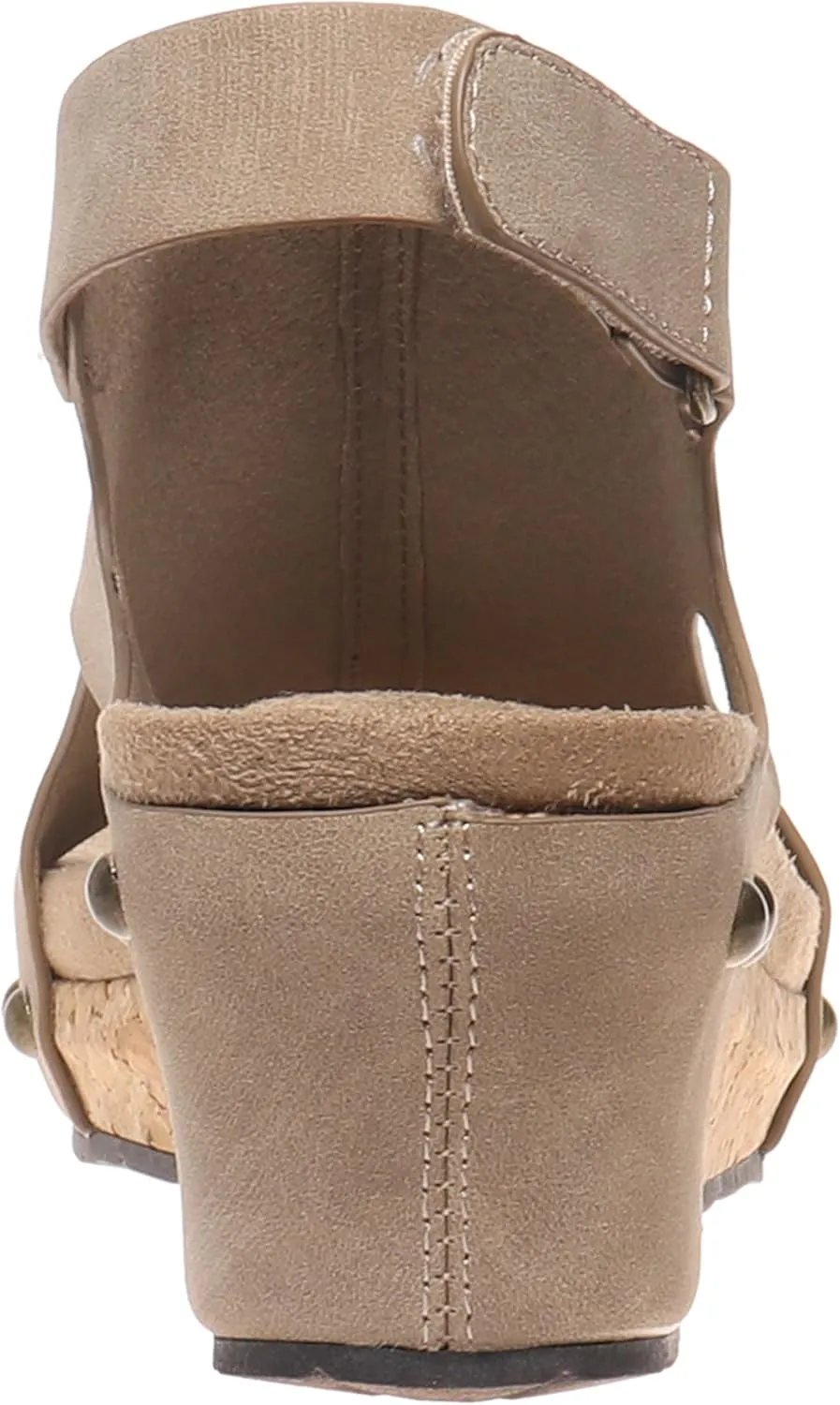 Pierre Dumas Women's Chantal-25 Wedge Platform Backstrap Sandal for Women