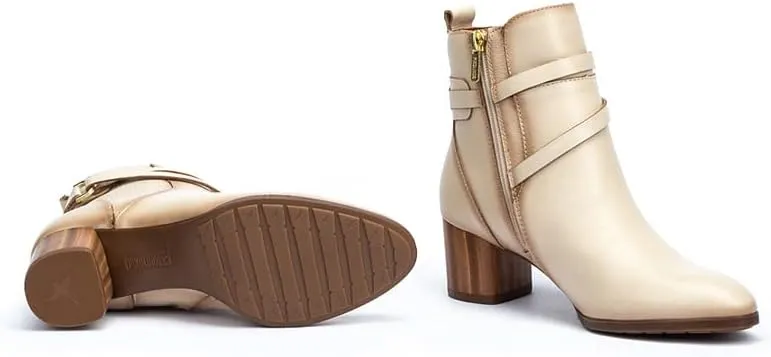 PIKOLINOS High-Heel Ankle Boot Leather Calafat for Woman