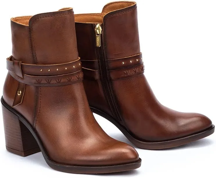 PIKOLINOS High-Heel Ankle Boot Leather Rioja for Woman