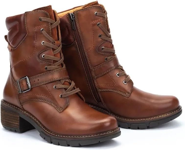 PIKOLINOS High-Heel Ankle Boot Leather San Sebastia for Woman