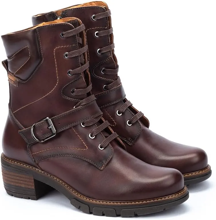 PIKOLINOS High-Heel Ankle Boot Leather San Sebastia for Woman