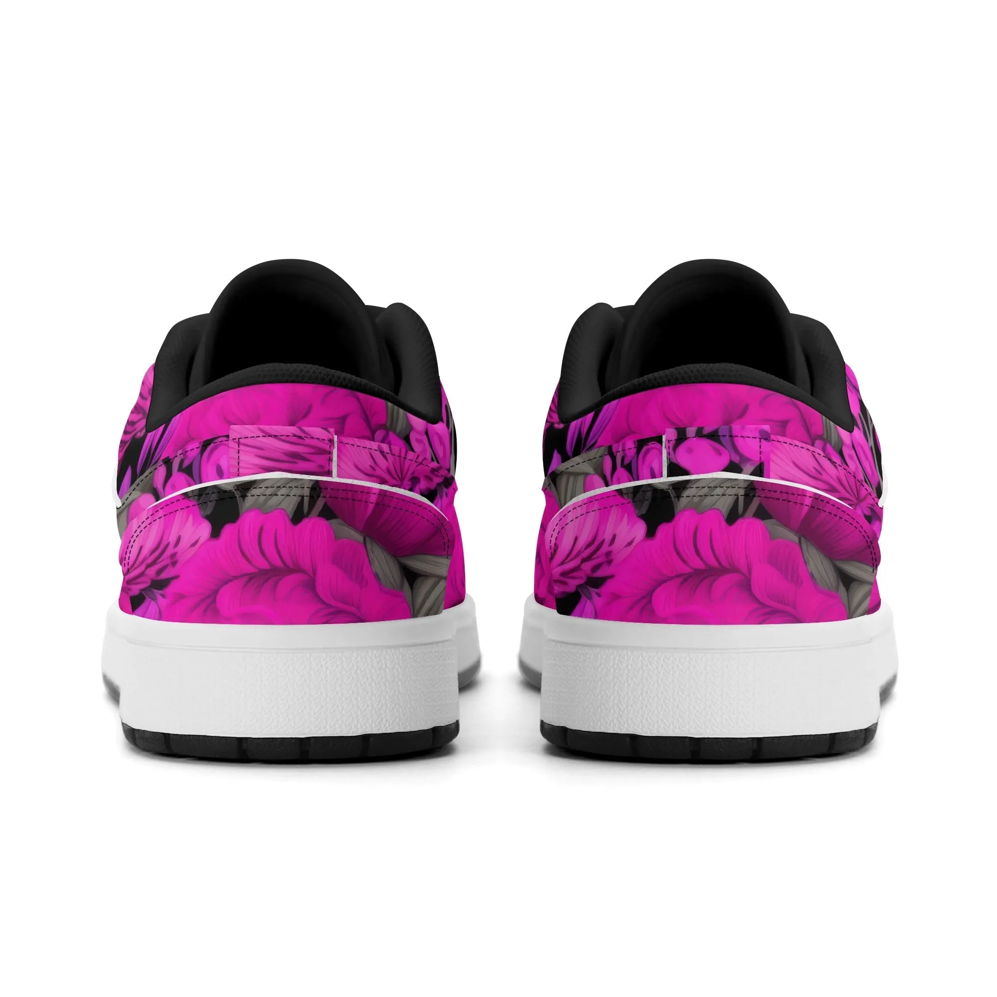 Pink Garden Low Top Leder Sneaker für Damen