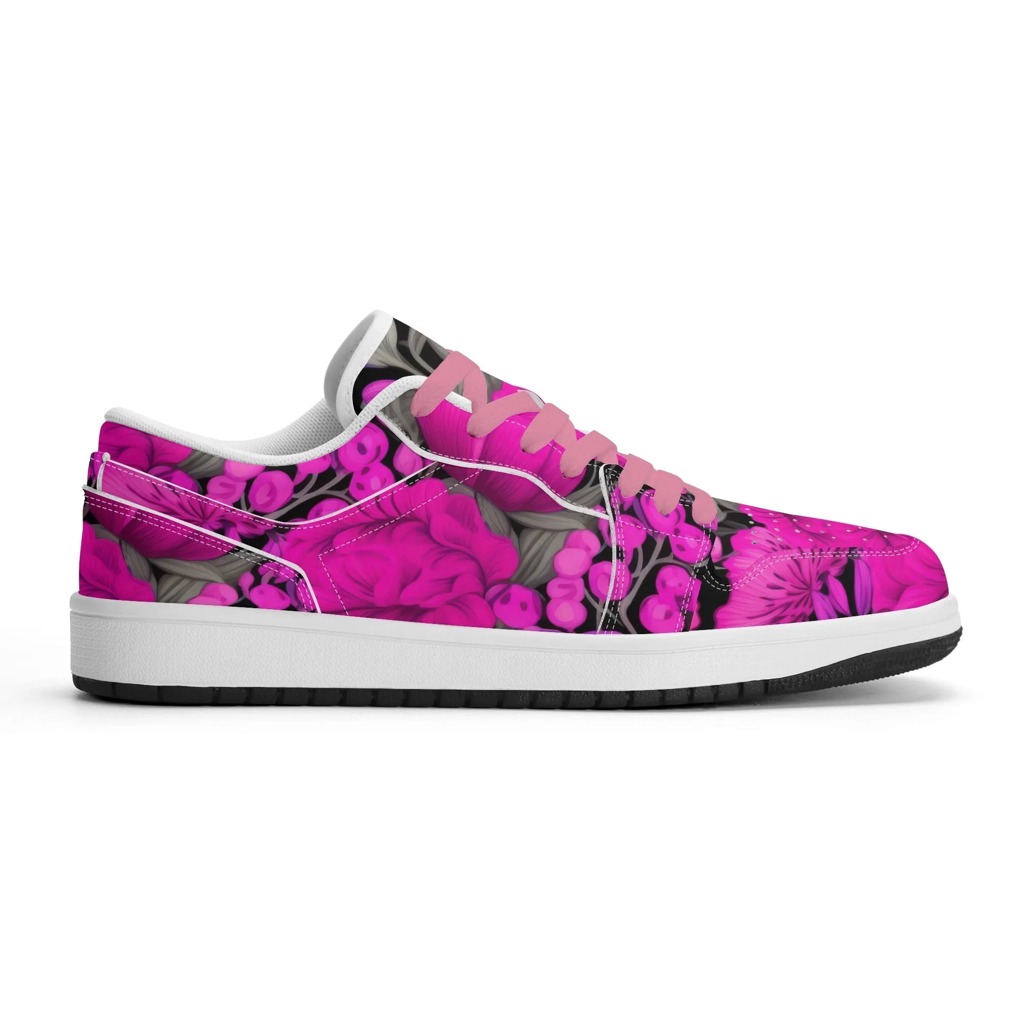 Pink Garden Low Top Leder Sneaker für Damen
