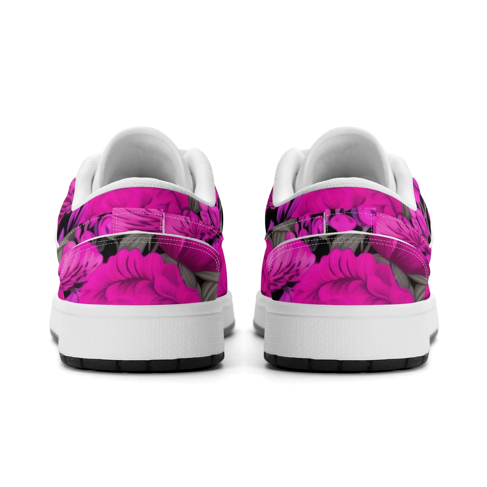 Pink Garden Low Top Leder Sneaker für Damen