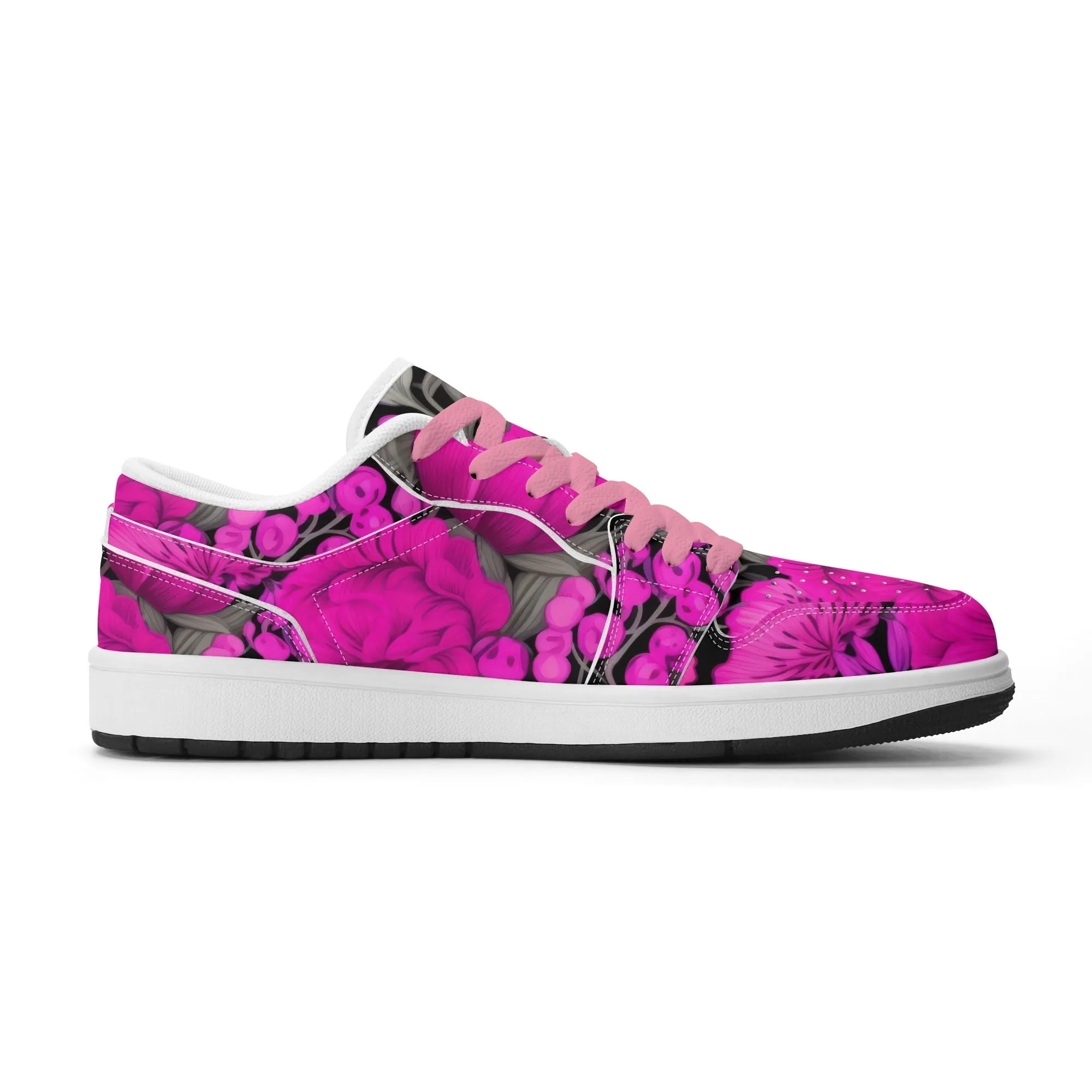 Pink Garden Low Top Leder Sneaker für Damen