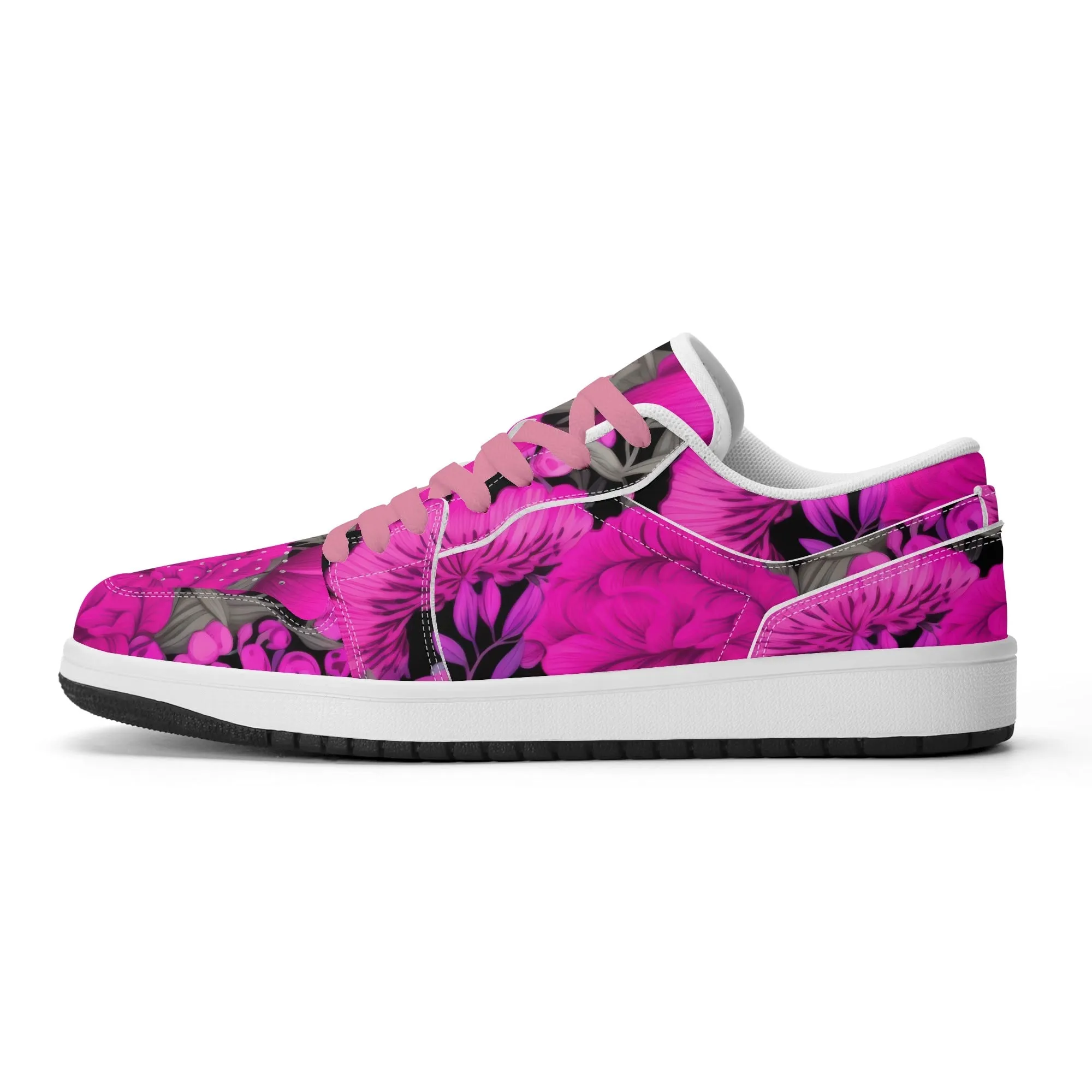 Pink Garden Low Top Leder Sneaker für Damen