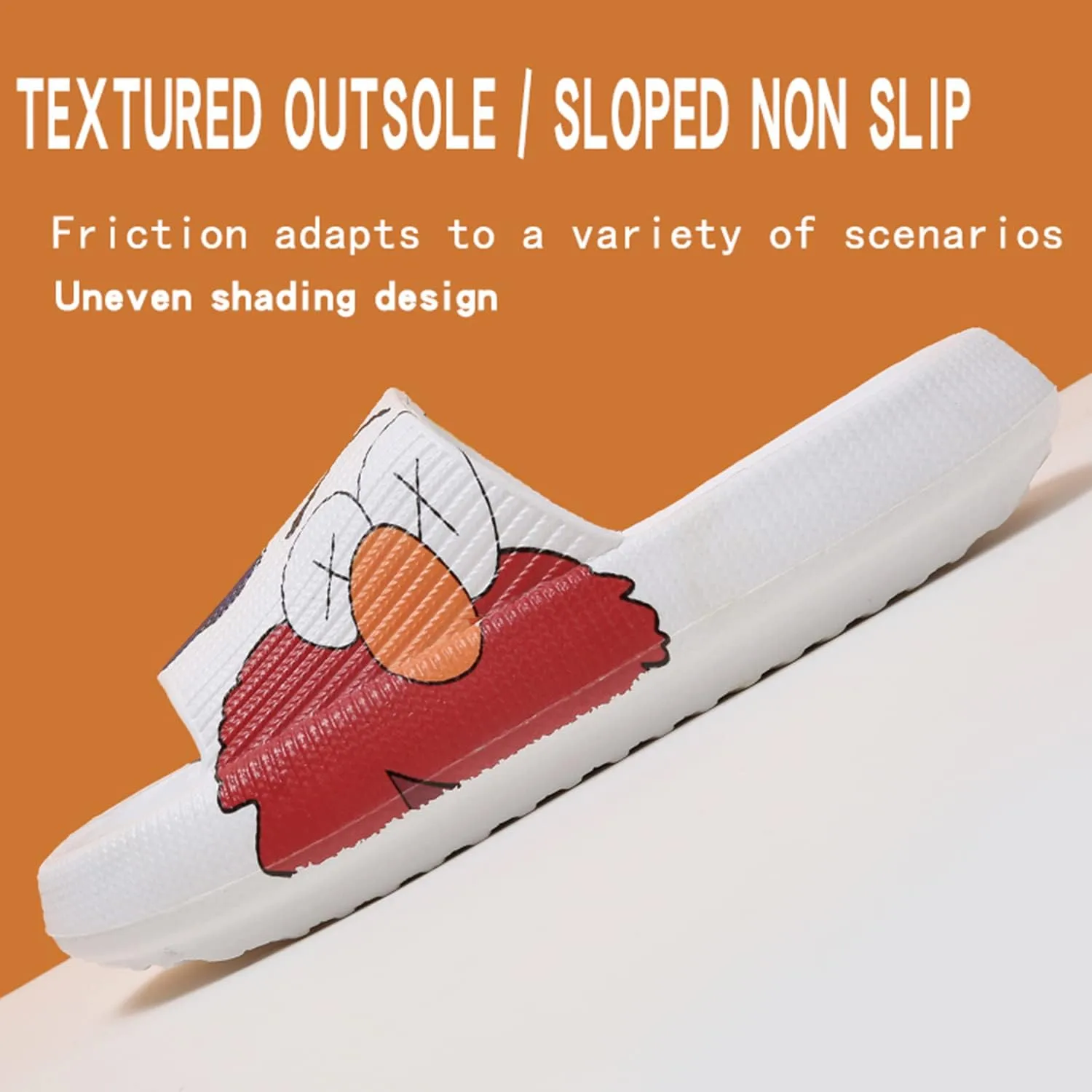 PLMOKN Slippers for women mens pillow cloud slides house indoor and outdoor summer sandals bedroom shower non-slip comfortable open toe slippers