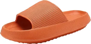 PLMOKN Slippers for women mens pillow cloud slides house indoor and outdoor summer sandals bedroom shower non-slip comfortable open toe slippers