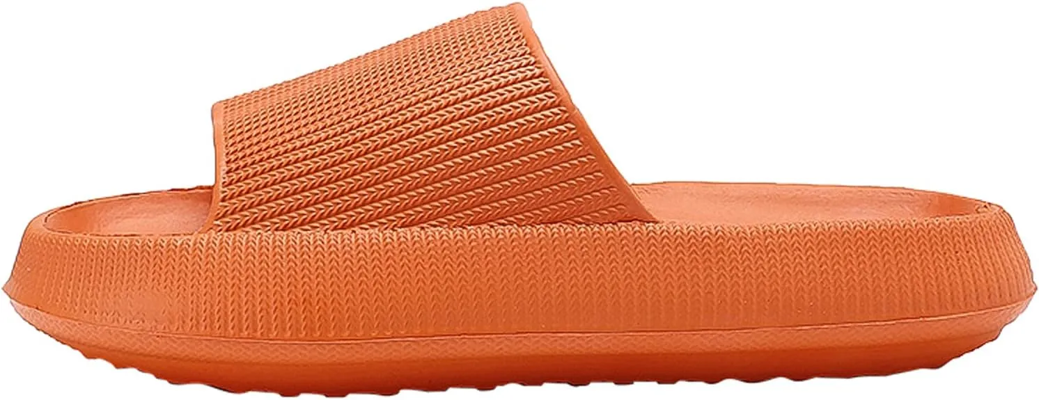 PLMOKN Slippers for women mens pillow cloud slides house indoor and outdoor summer sandals bedroom shower non-slip comfortable open toe slippers