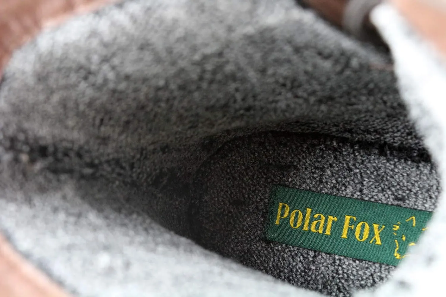 Polar Fox Mens Vegan Leather Winter Boots, with Faux Fur Lined Option