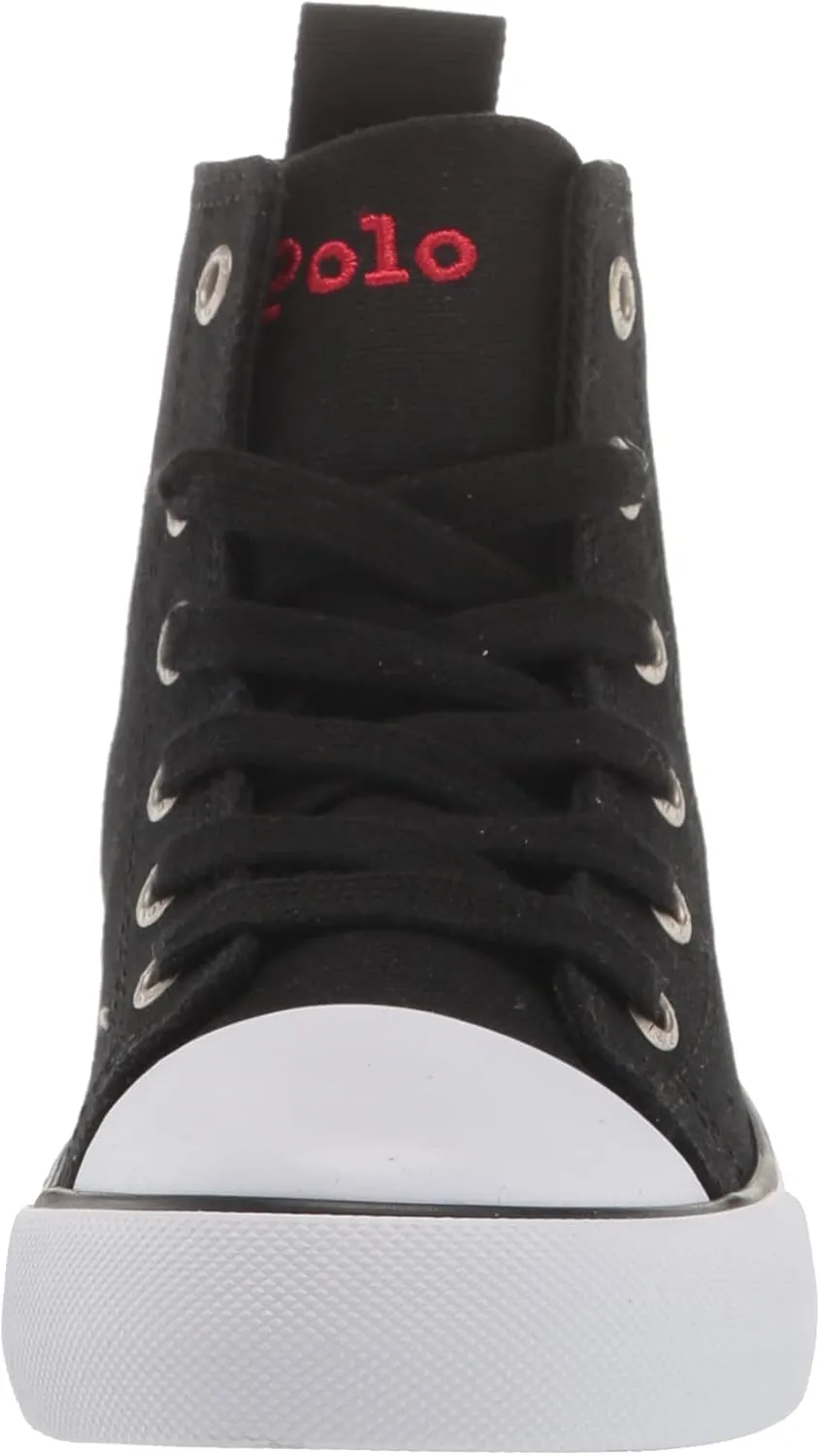 POLO RALPH LAUREN Boy's Hamptynhiiibear Blk CVS/Bball Sneaker
