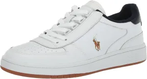 Polo Ralph Lauren Men's Court Leather Low-top Sneaker