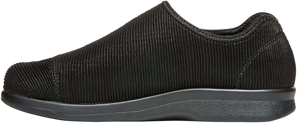 Propét Men's Cush 'N Foot Slip-On Casual Slippers Casual - Black