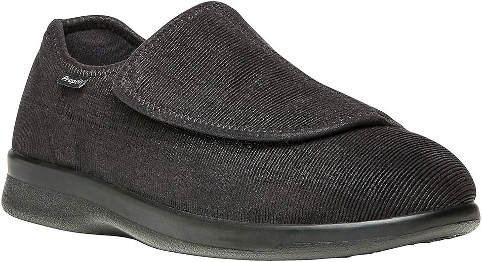 Propét Men's Cush 'N Foot Slip-On Casual Slippers Casual - Black