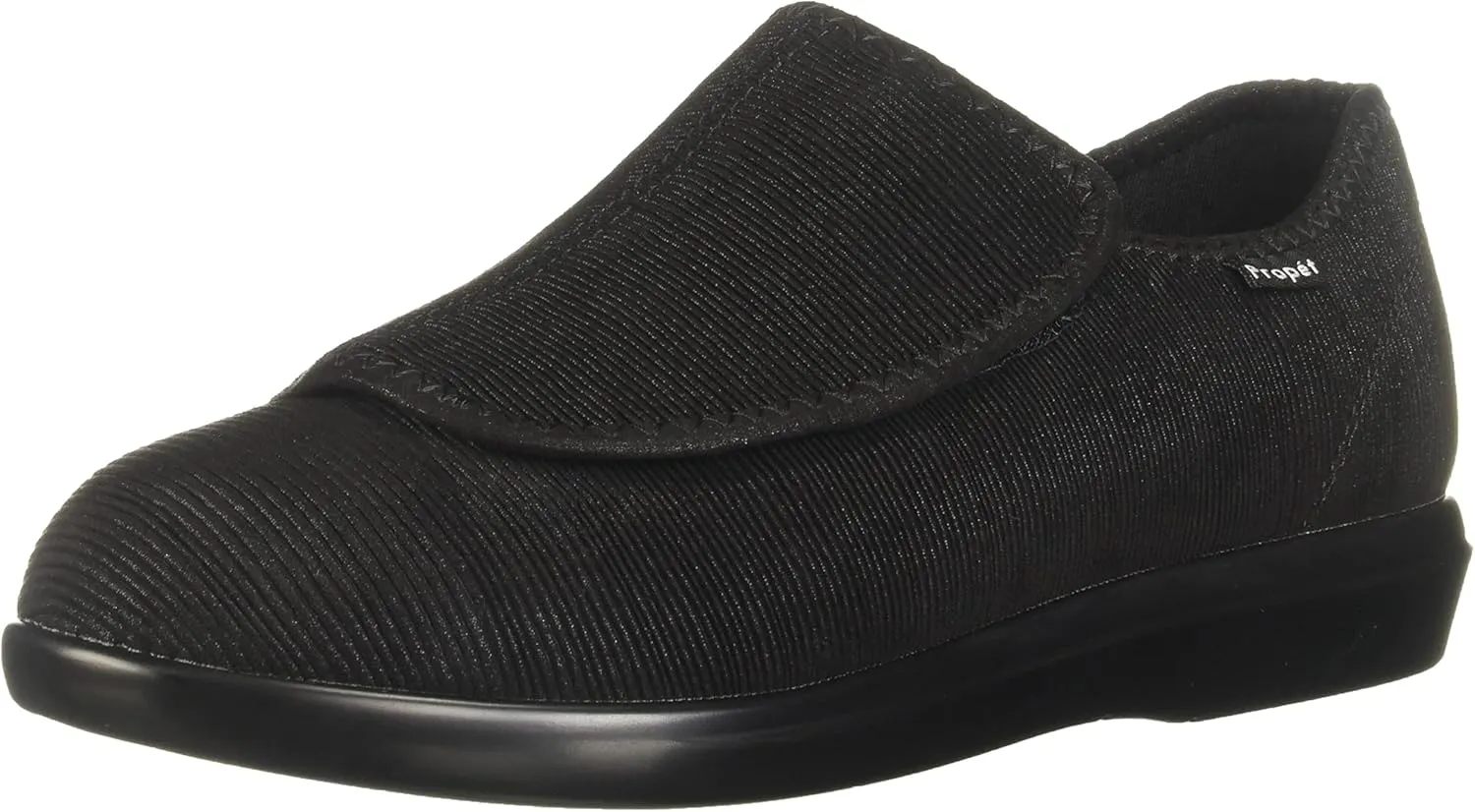 Propét Men's Cush 'N Foot Slip-On Casual Slippers Casual - Black