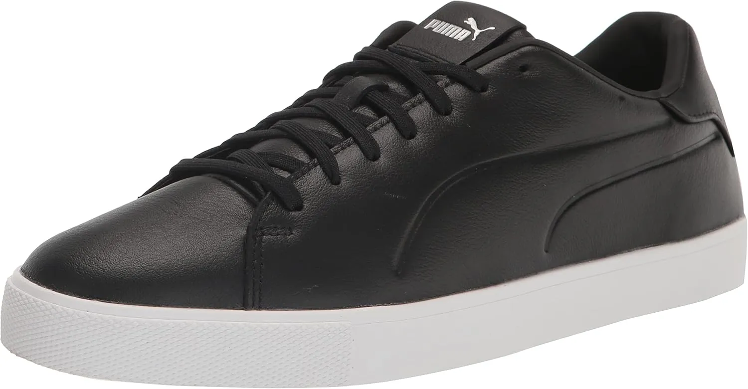 Puma Golf Men's Fusion Classic Golf Shoe, Puma Black-Puma Black, 12.5