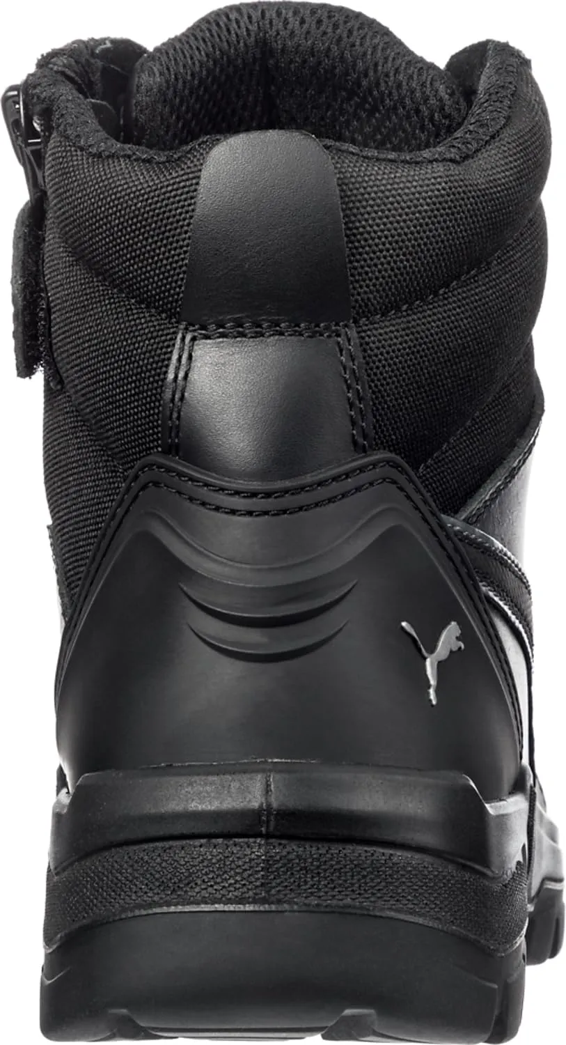 PUMA Men's Conquest Black Soft Toe Industrial Boot, 11