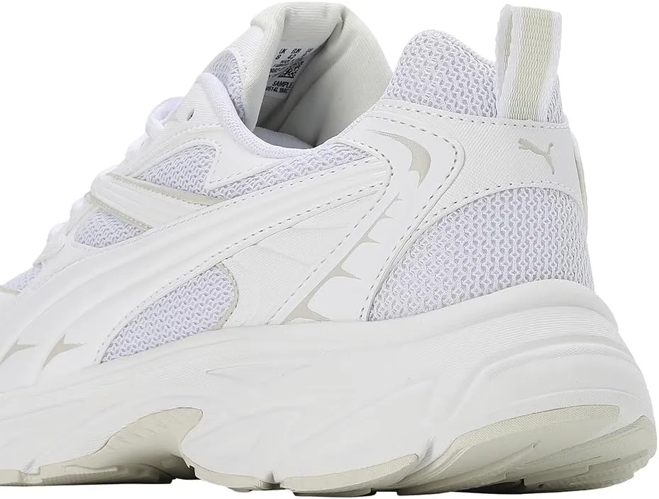 [Puma] Men's Fashion Sneakers - White - Size 9 - Mod. Morfick Base