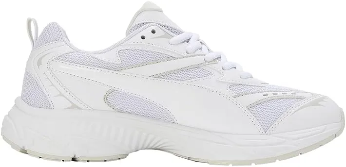 [Puma] Men's Fashion Sneakers - White - Size 9 - Mod. Morfick Base