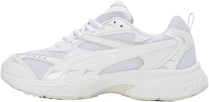 [Puma] Men's Fashion Sneakers - White - Size 9 - Mod. Morfick Base