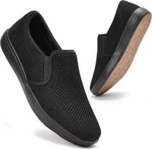 Puxowe Men's Casual Slip On Walking Shoes Mesh Comfortable Loafer