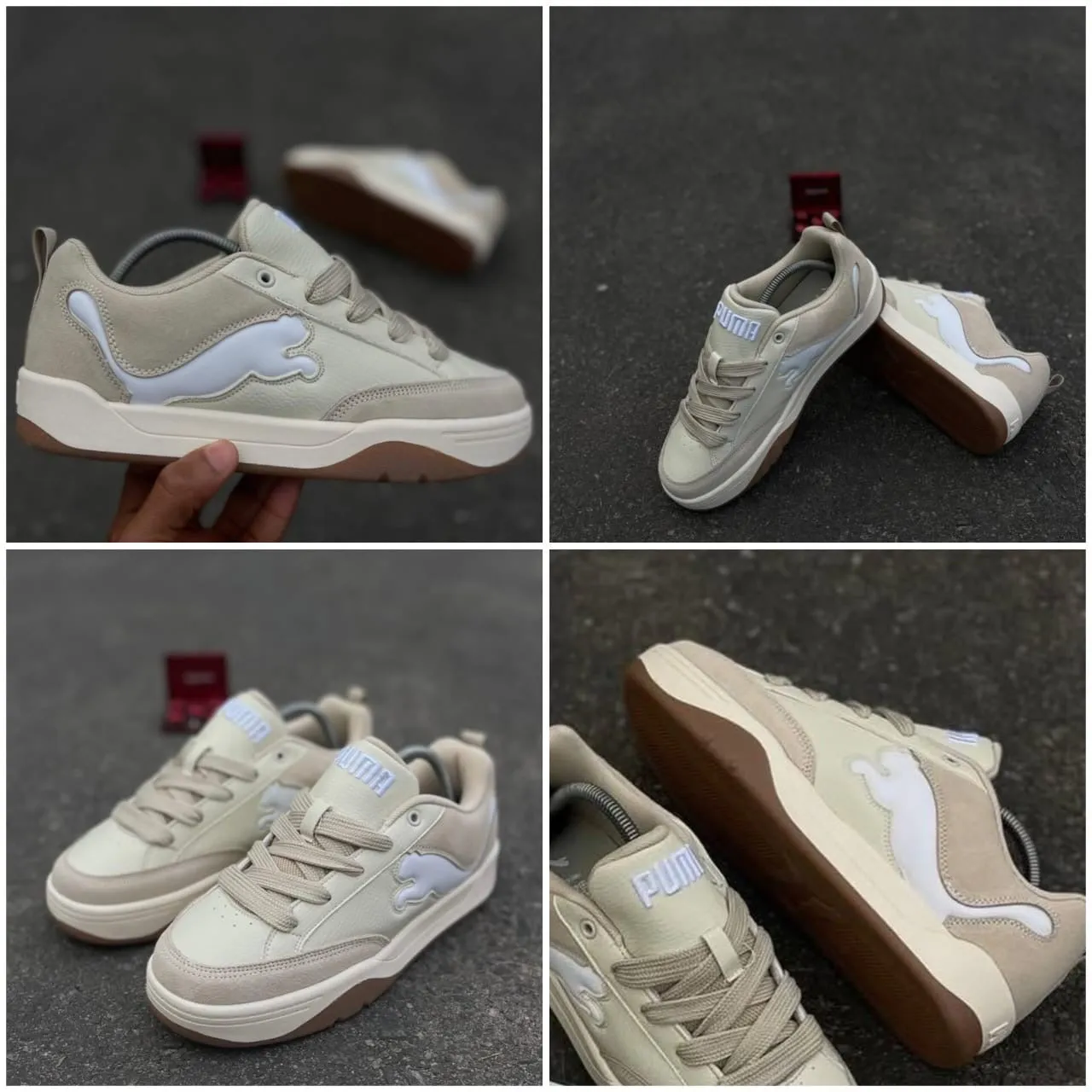 PVMA Park Beige Sneaker