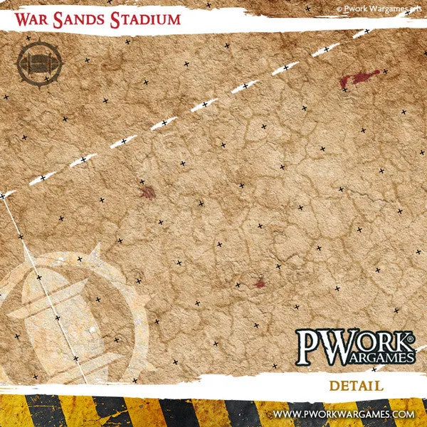 PWork - Blood Bowl - War Sands Stadium - Fantasy Football Mat
