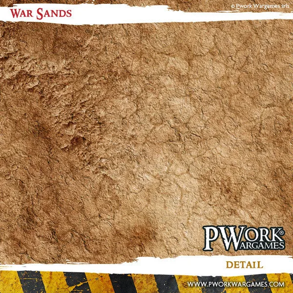 PWork - War Sands - Wargames Terrain Mat - 4X6'