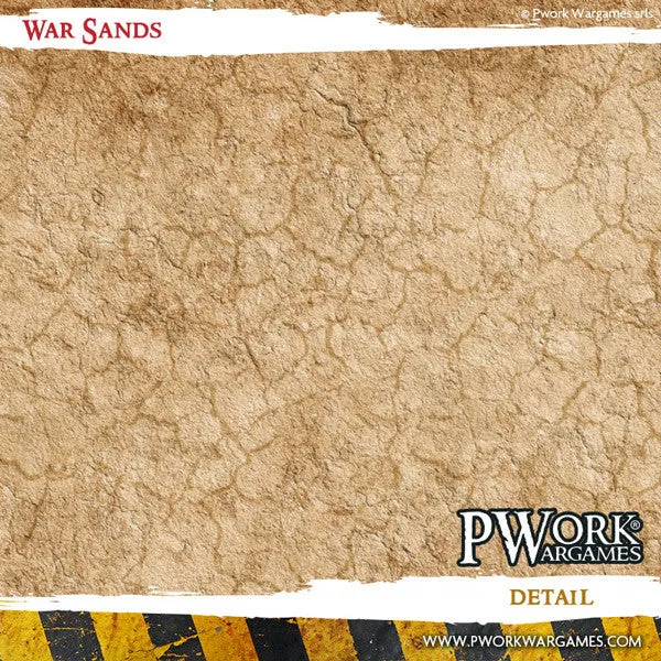 PWork - War Sands - Wargames Terrain Mat - 4X6'