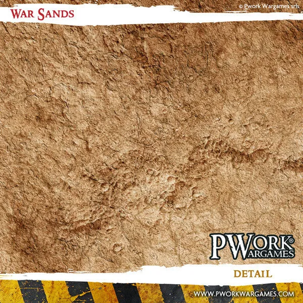 PWork - War Sands - Wargames Terrain Mat - 4X6'