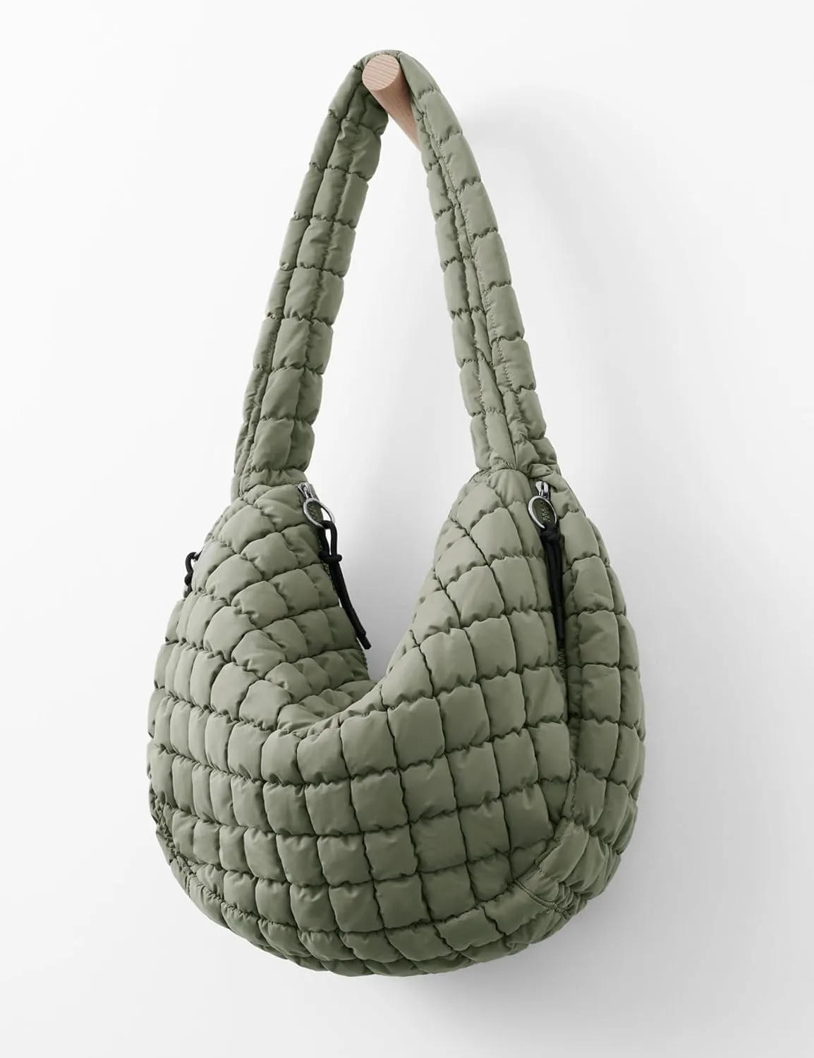 Quilted Tote Bag Large Quilting Cute Puffer Shoulder Bag Lightweight Quilted Padding Hobo Bag for Women Winter Fashion