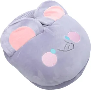 Rapid Heating Foot Warmer Shoes Plush Foot Massager Slippers for Cold Weather