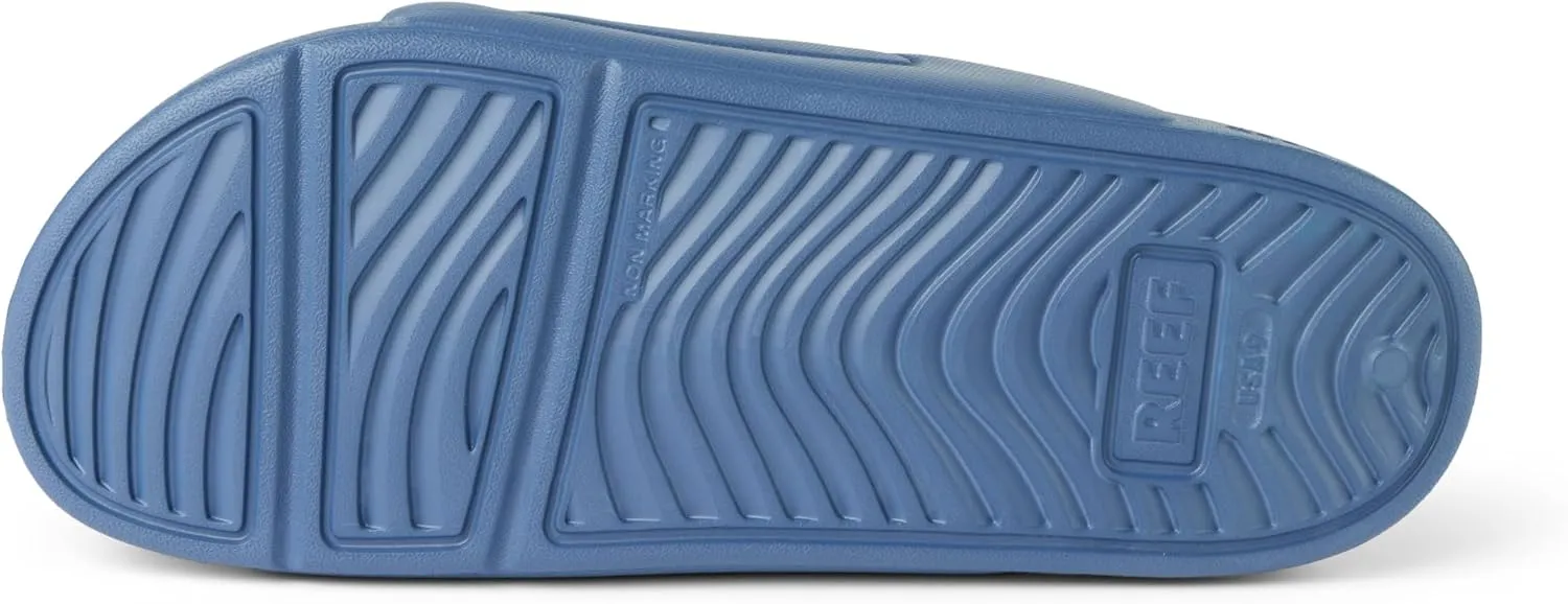 REEF Oasis Two-Bar Men's Waterproof Slide Sandal, Lightweight and Flexible, Arch Support