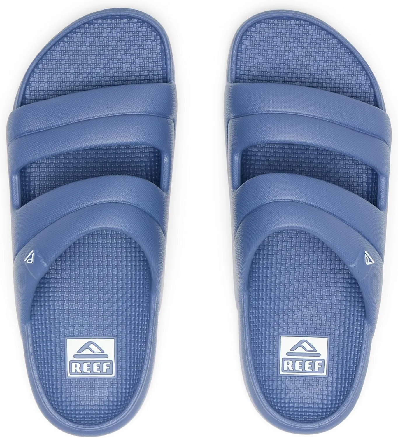 REEF Oasis Two-Bar Men's Waterproof Slide Sandal, Lightweight and Flexible, Arch Support