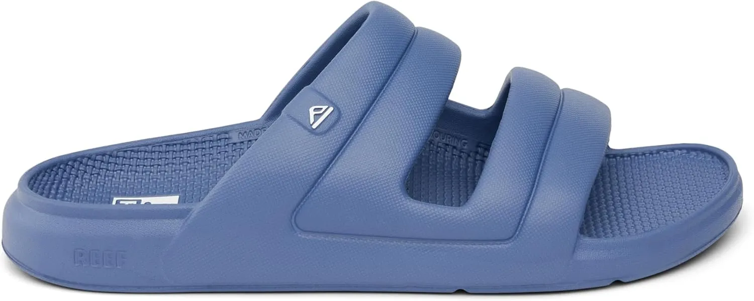 REEF Oasis Two-Bar Men's Waterproof Slide Sandal, Lightweight and Flexible, Arch Support