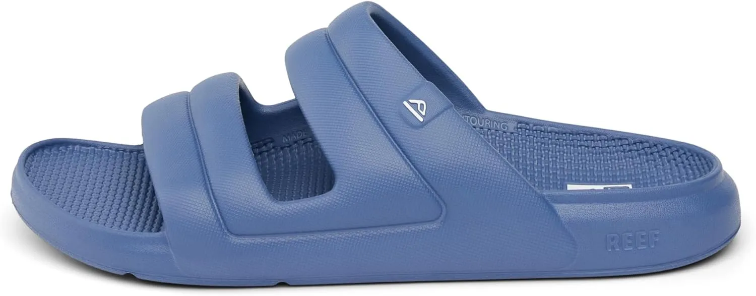 REEF Oasis Two-Bar Men's Waterproof Slide Sandal, Lightweight and Flexible, Arch Support