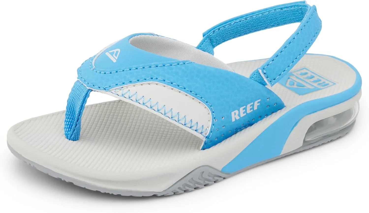 REEF Toddler/Little Kid Fanning Flip Flop, Arch Support, Durable Outsole, Water Friendly, Backstrap