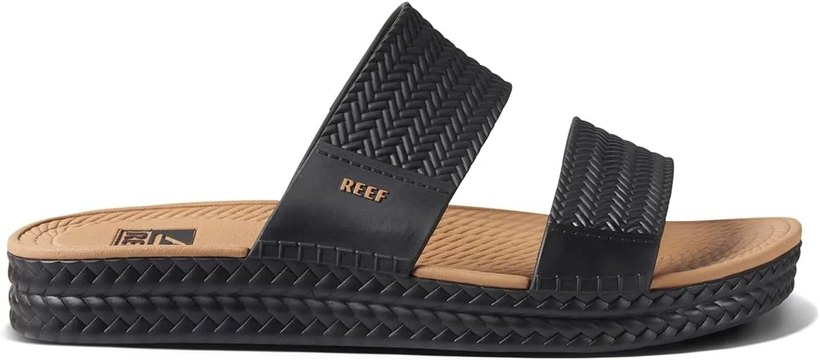 REEF Water Vista Slide Women's Platform Slide, Water Friendly, Arch Support
