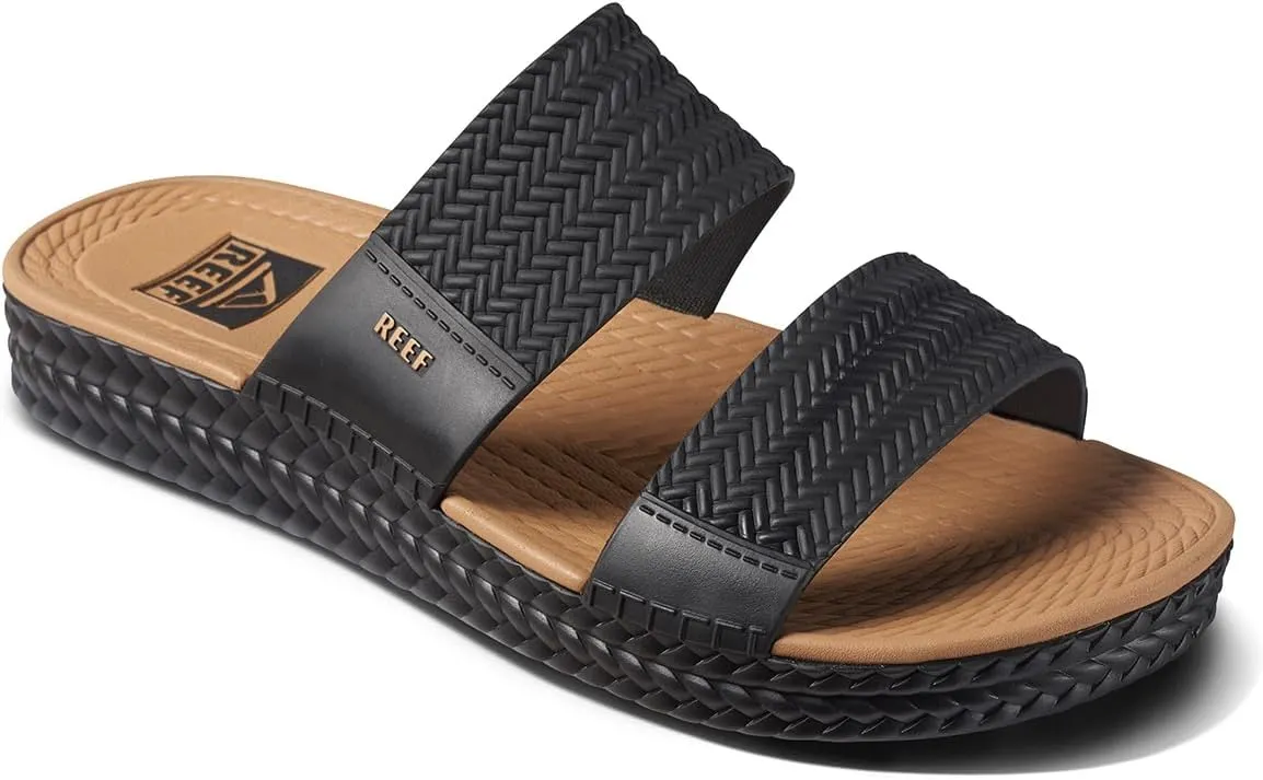 REEF Water Vista Slide Women's Platform Slide, Water Friendly, Arch Support