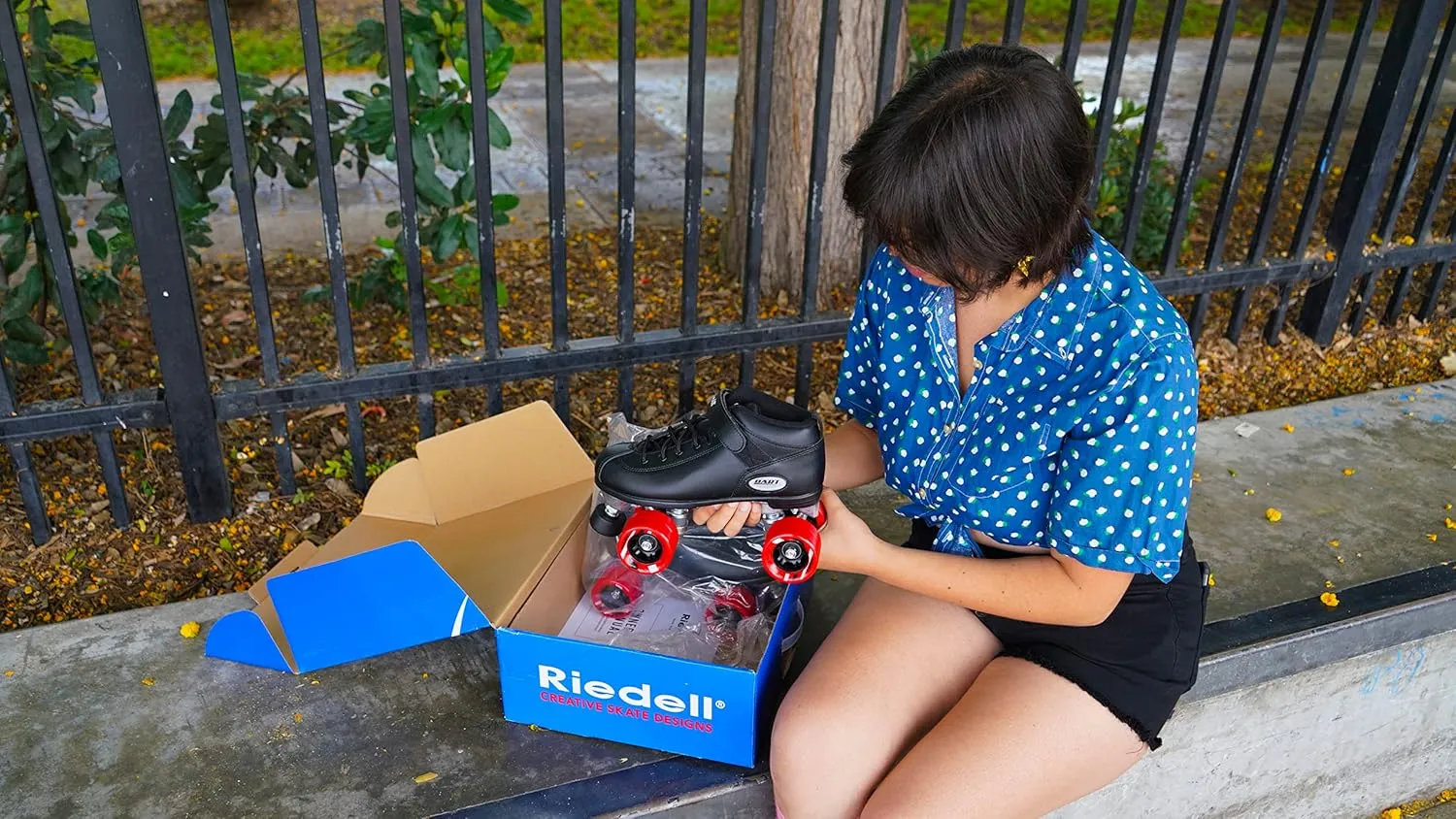 Riedell Dart Roller Skate - Quad Roller Speed Skates